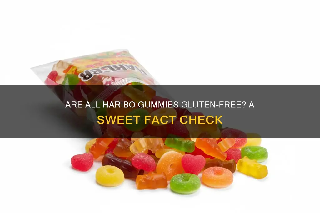 Are Haribo Gluten Free