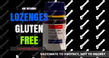 Are Betadine Lozenges Gluten-Free? A Comprehensive Guide for Consumers