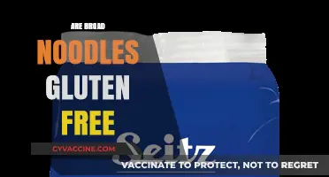 Are Broad Noodles Gluten-Free? A Comprehensive Guide for Celiac Diets