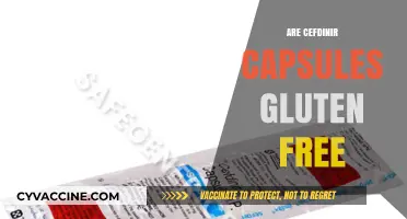 Cefdinir Capsules and Gluten: What You Need to Know