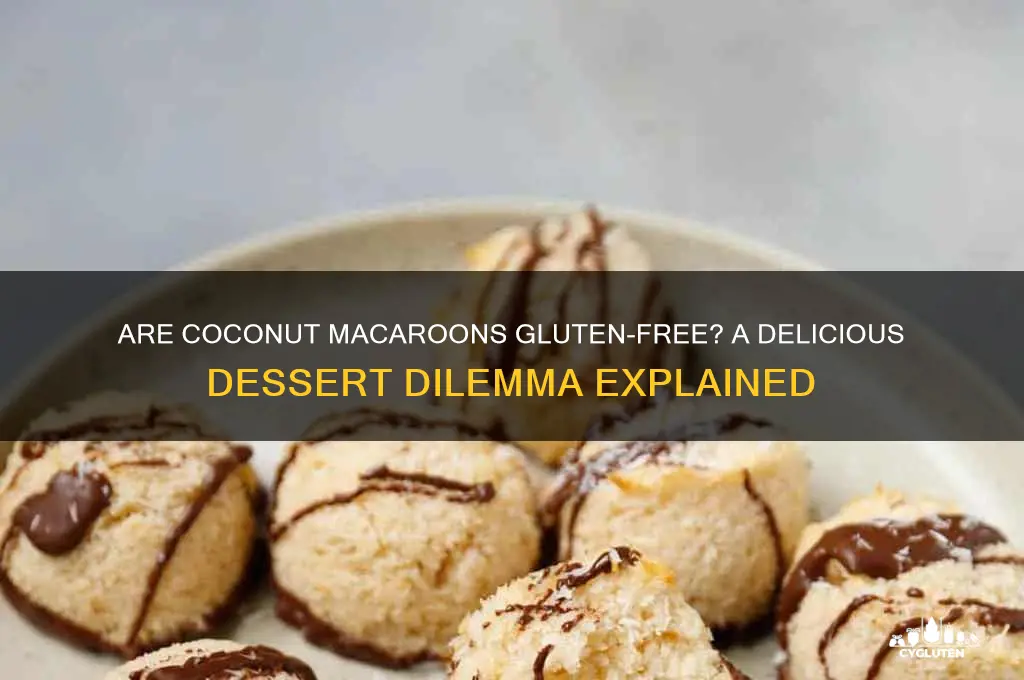 are coconut macaroons gluten-free