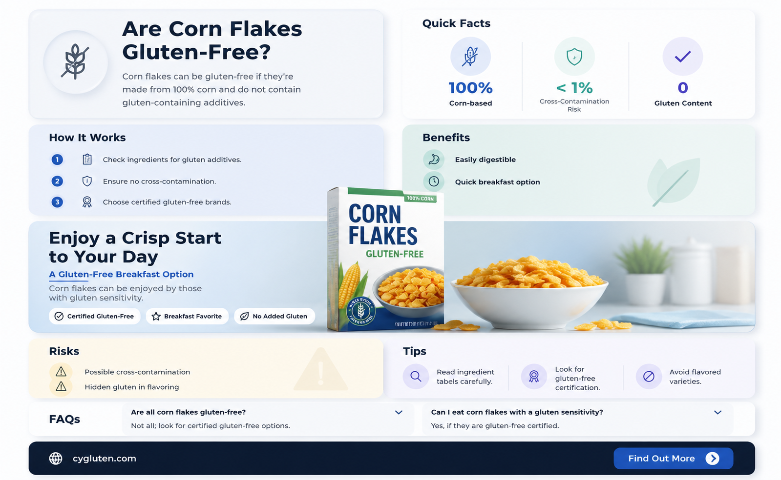 are corn flake gluten free