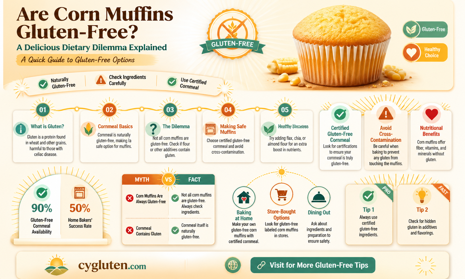 are corn muffins gluten-free
