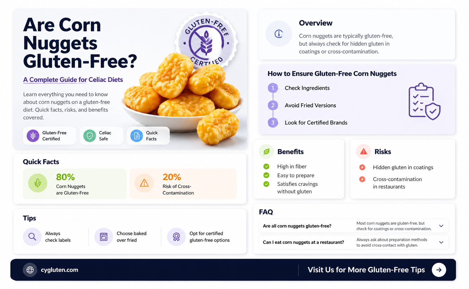 are corn nuggets gluten free