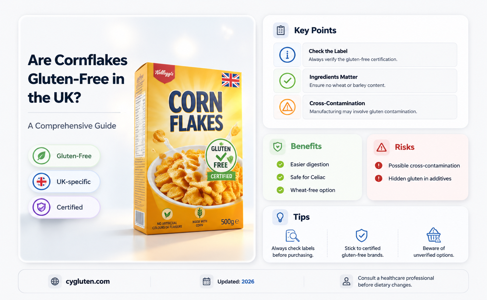 are cornflakes gluten free uk