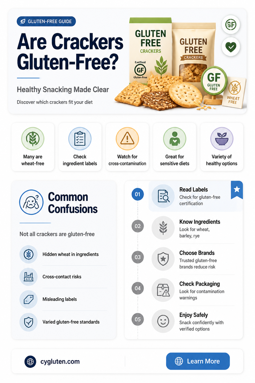 are crackers gluten free