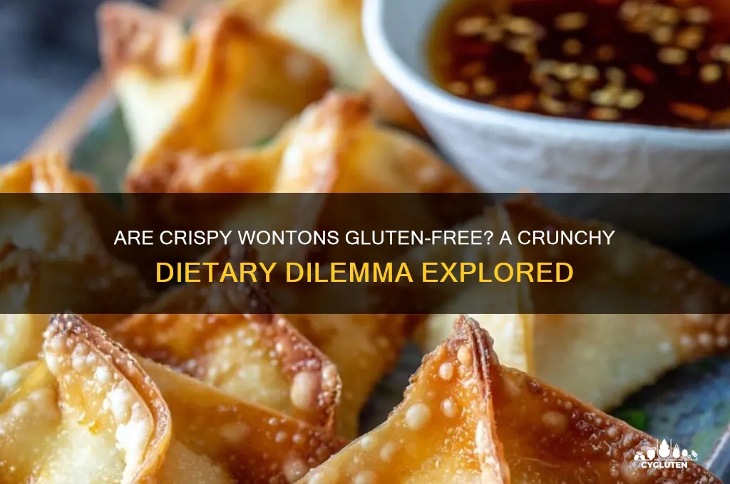 Are Crispy Wontons Gluten-Free? A Crunchy Dietary Dilemma Explored