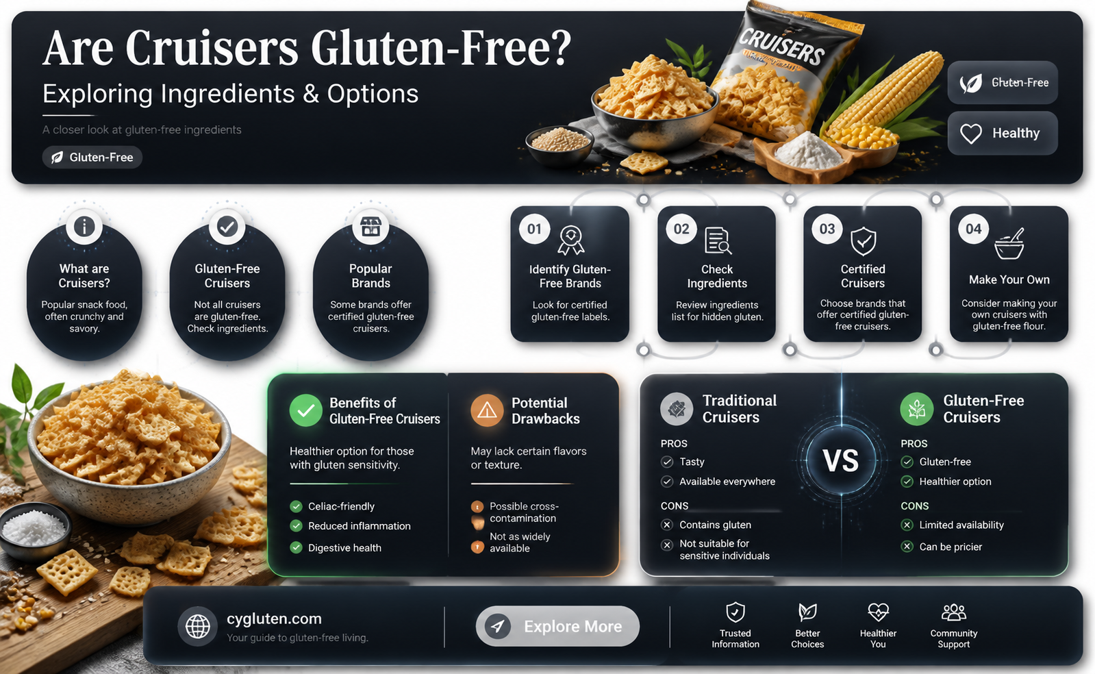 are cruisers gluten free