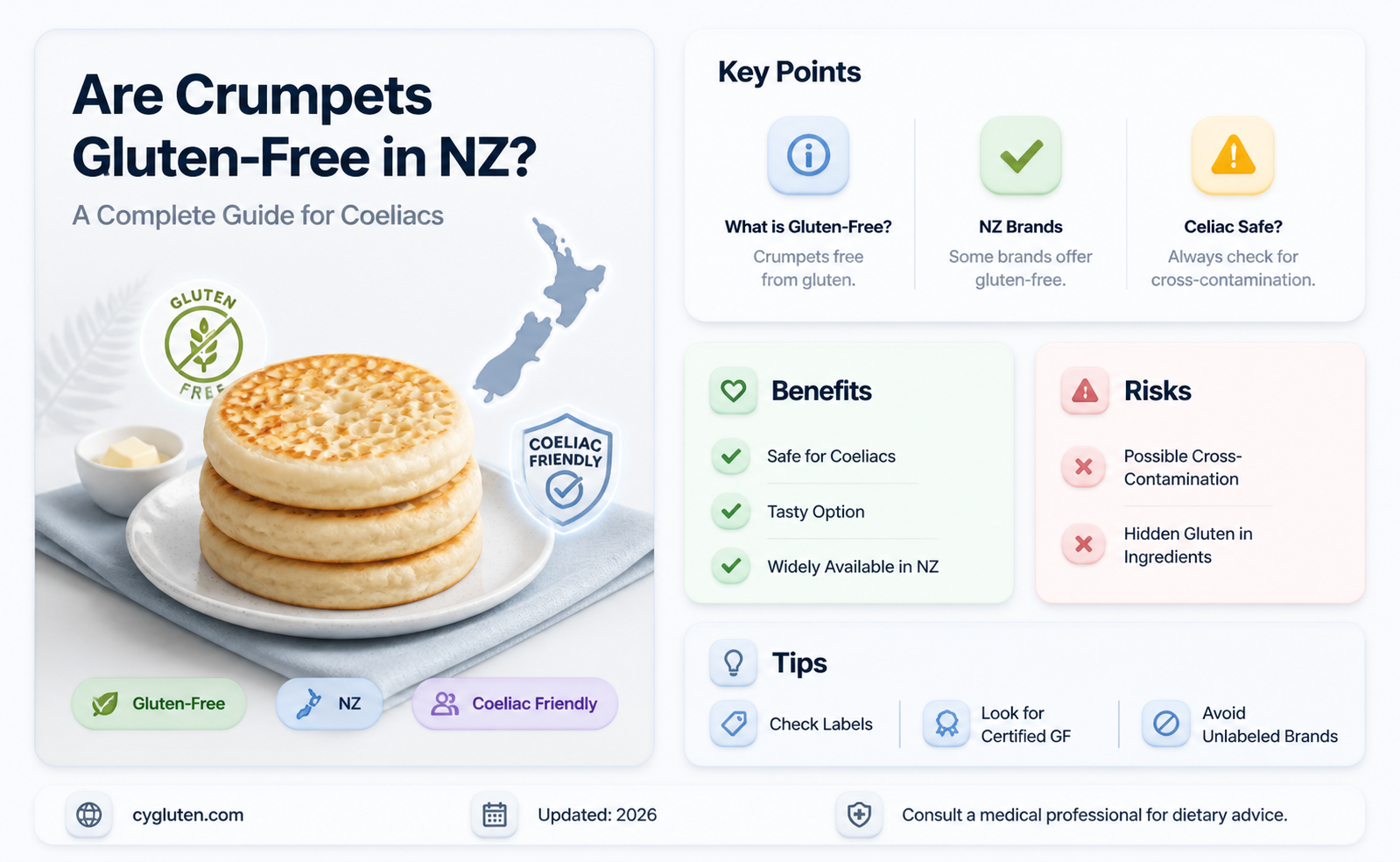 are crumpets gluten free nz