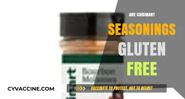Cuisinart Seasonings: Gluten-Free or Not? A Comprehensive Guide