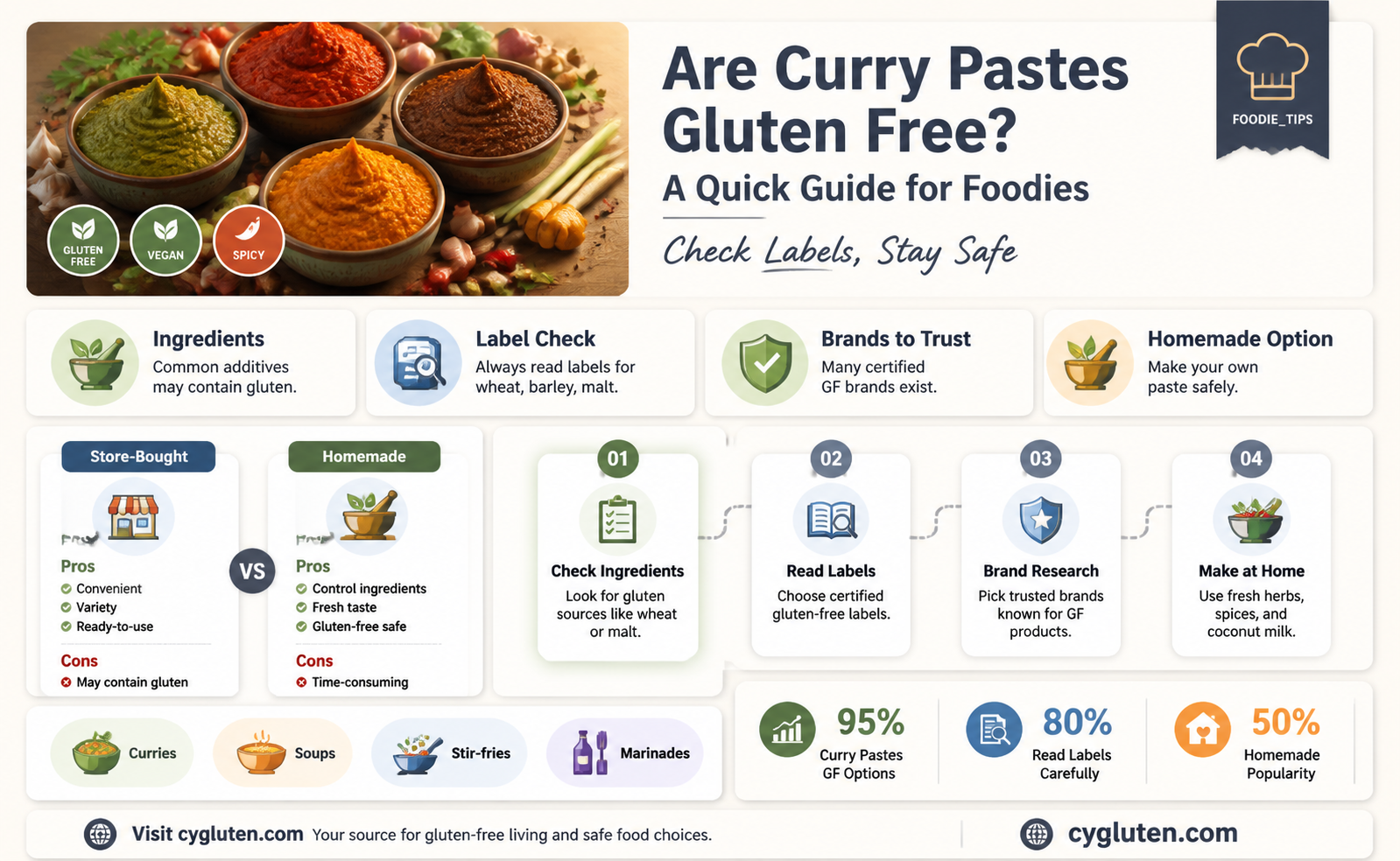 are curry pastes gluten free