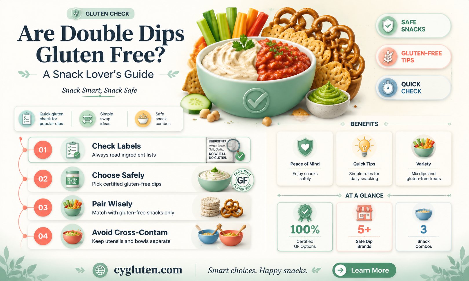 are double dips gluten free