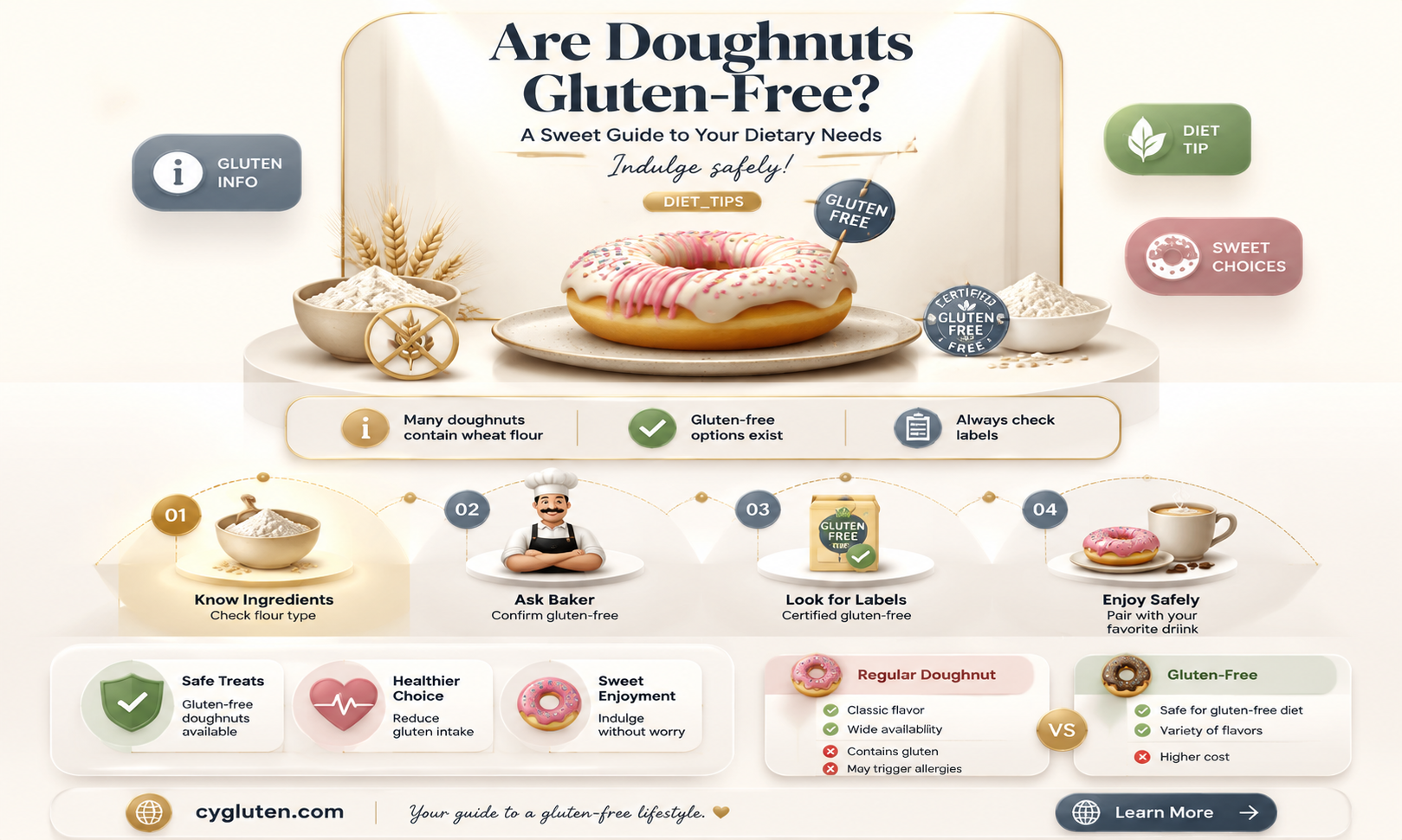 are doughnuts gluten free