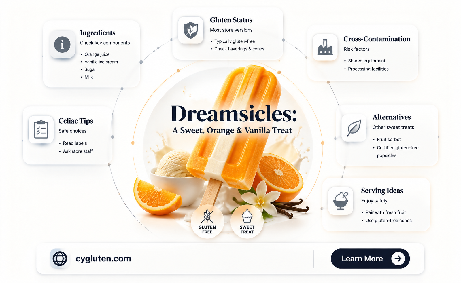 are dreamsicles gluten free