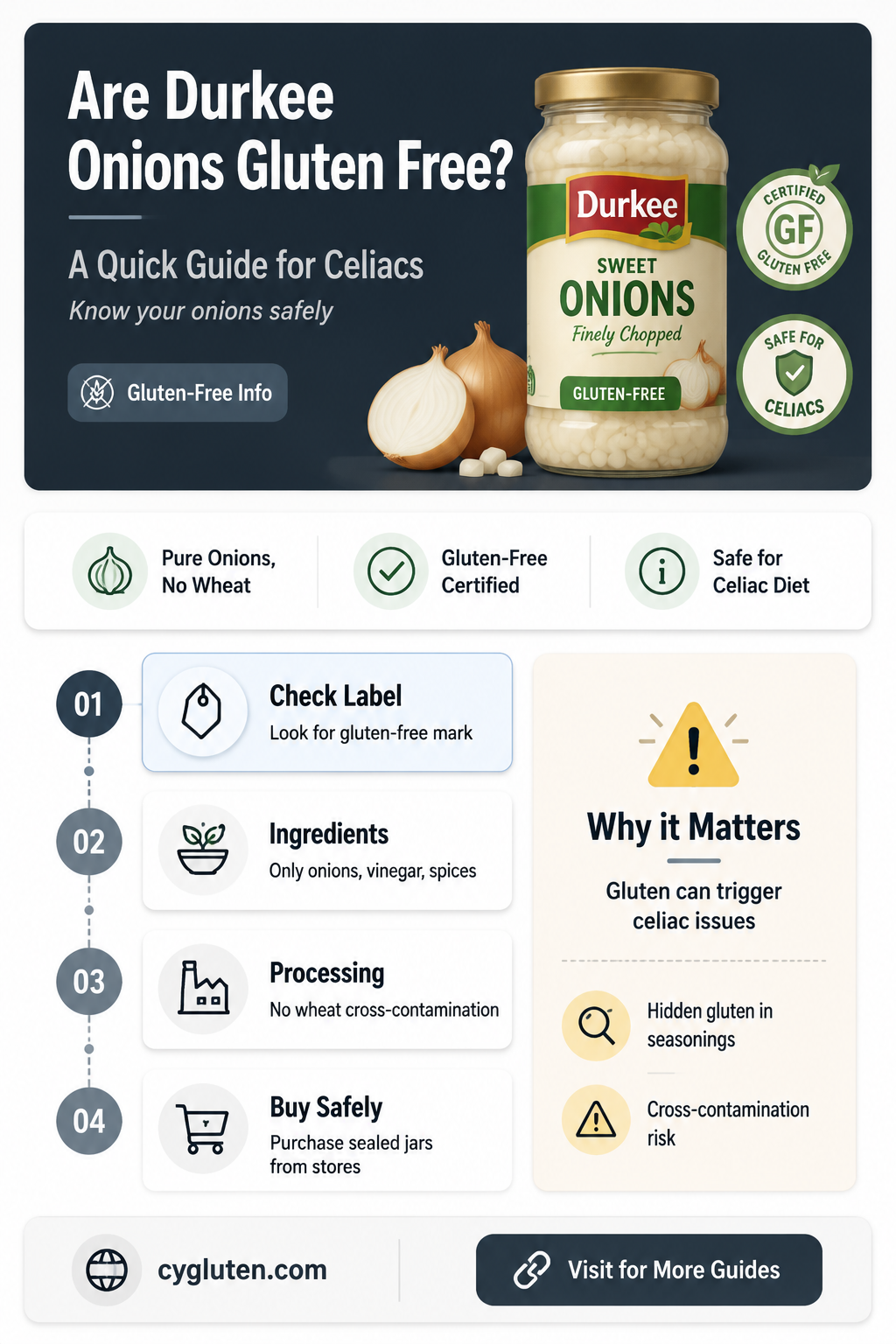 are durkee onions gluten free