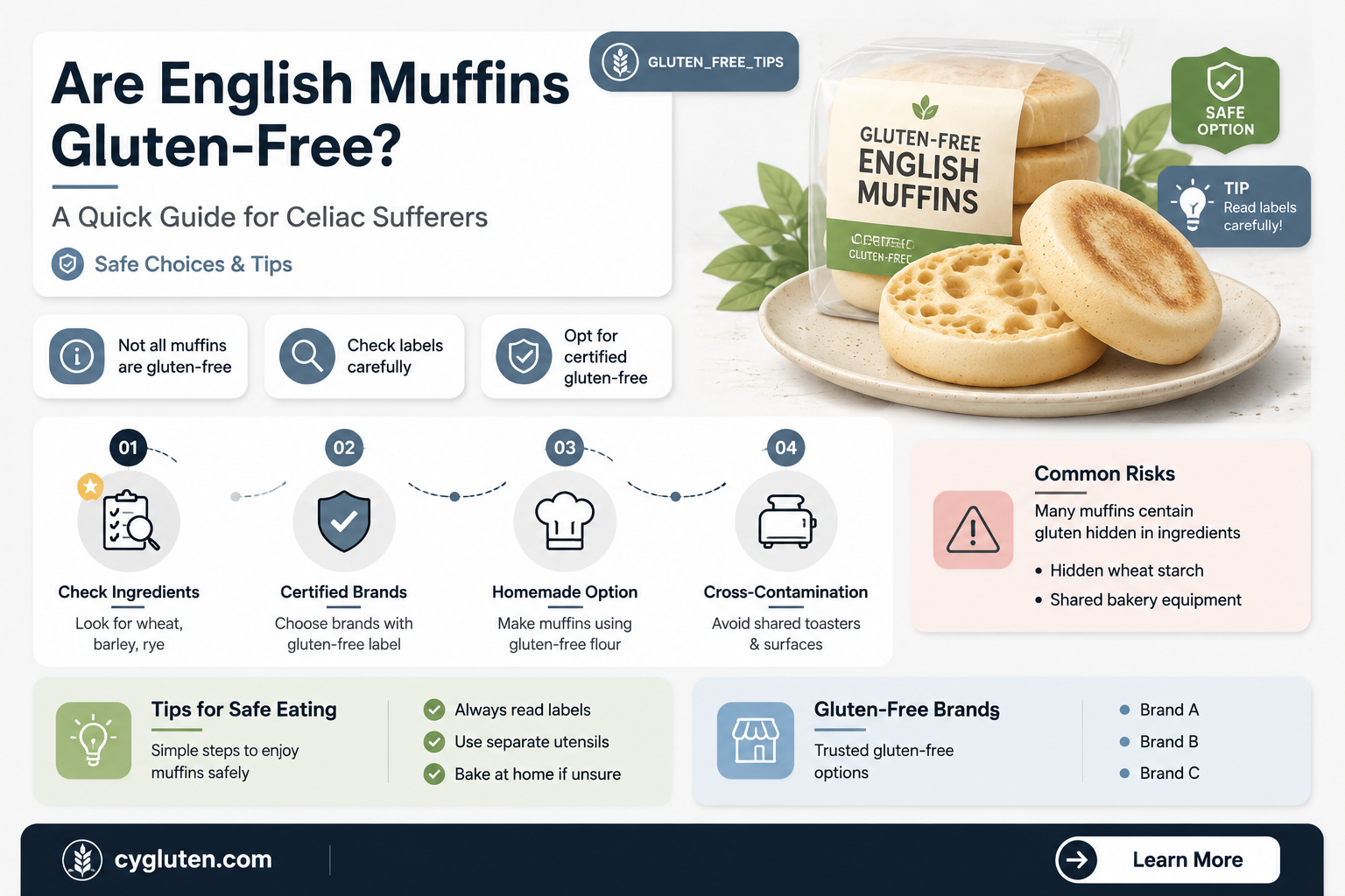 are english muffin gluten free