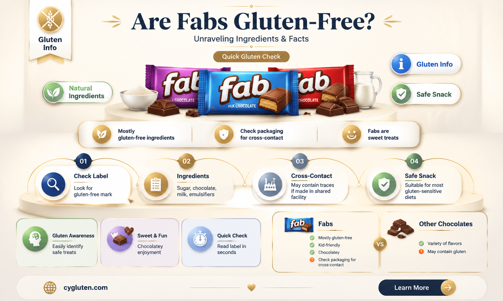 are fabs gluten free