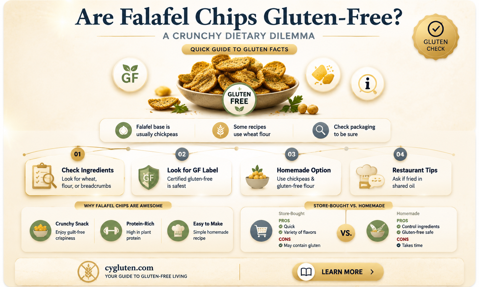 are falafel chips gluten free