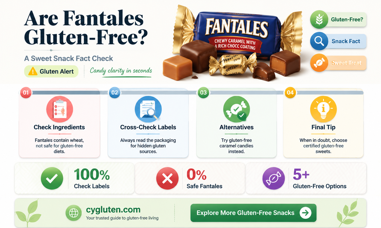 are fantales gluten free