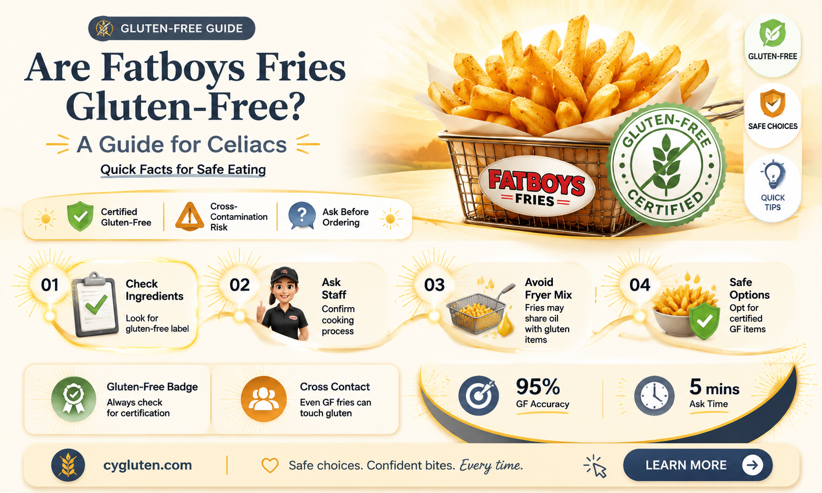 are fatboys fries gluten free