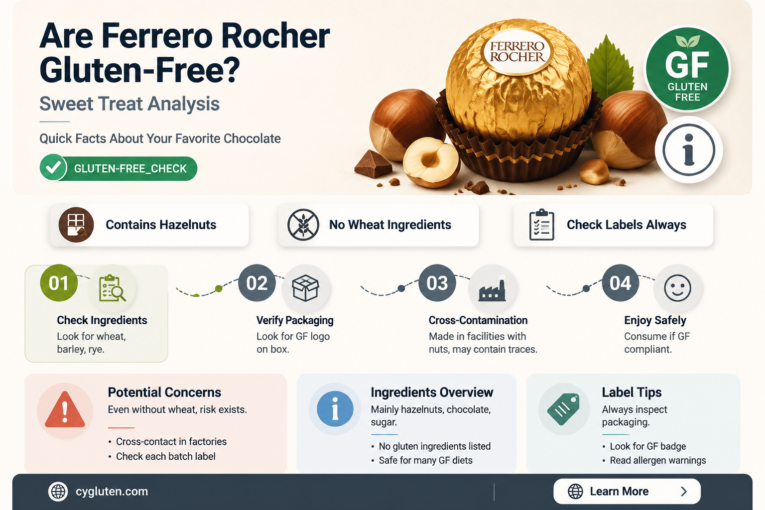 are ferrero rocher gluten free
