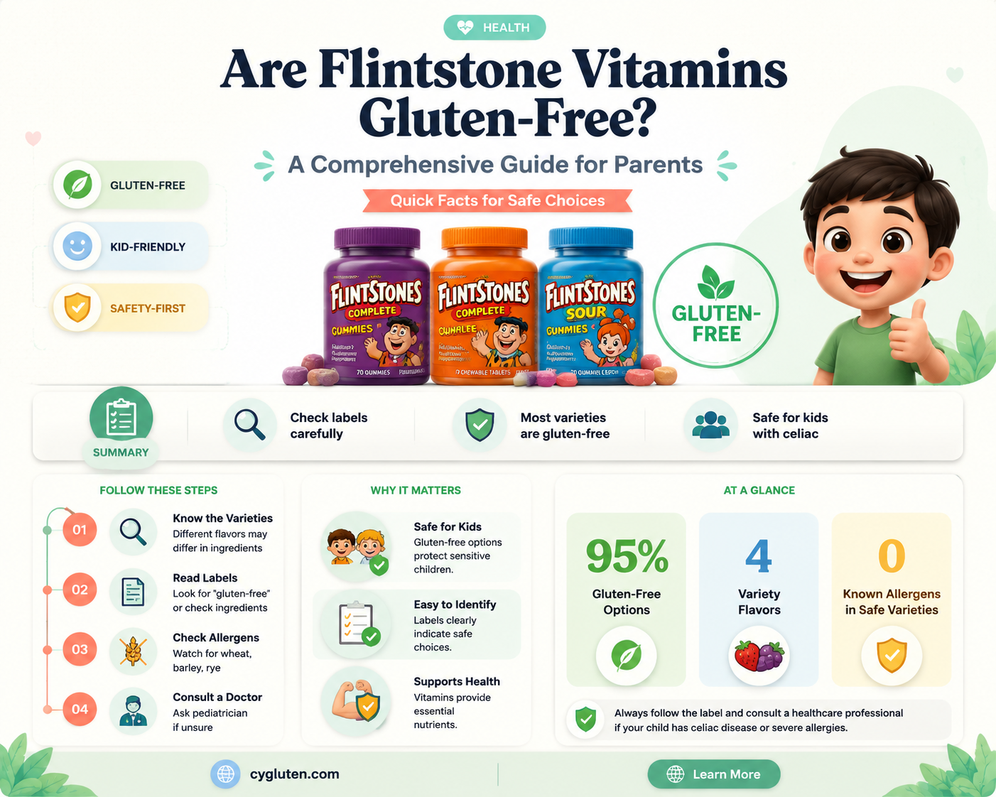 are flintstone vitamins gluten free