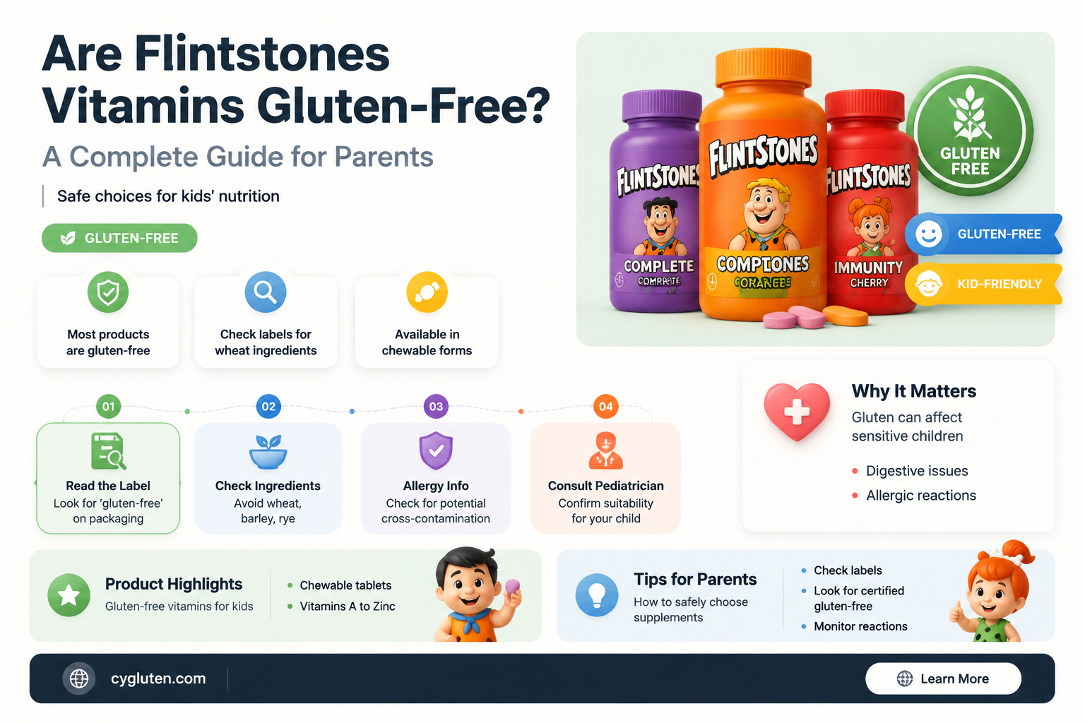 are flintstones vitamins gluten free