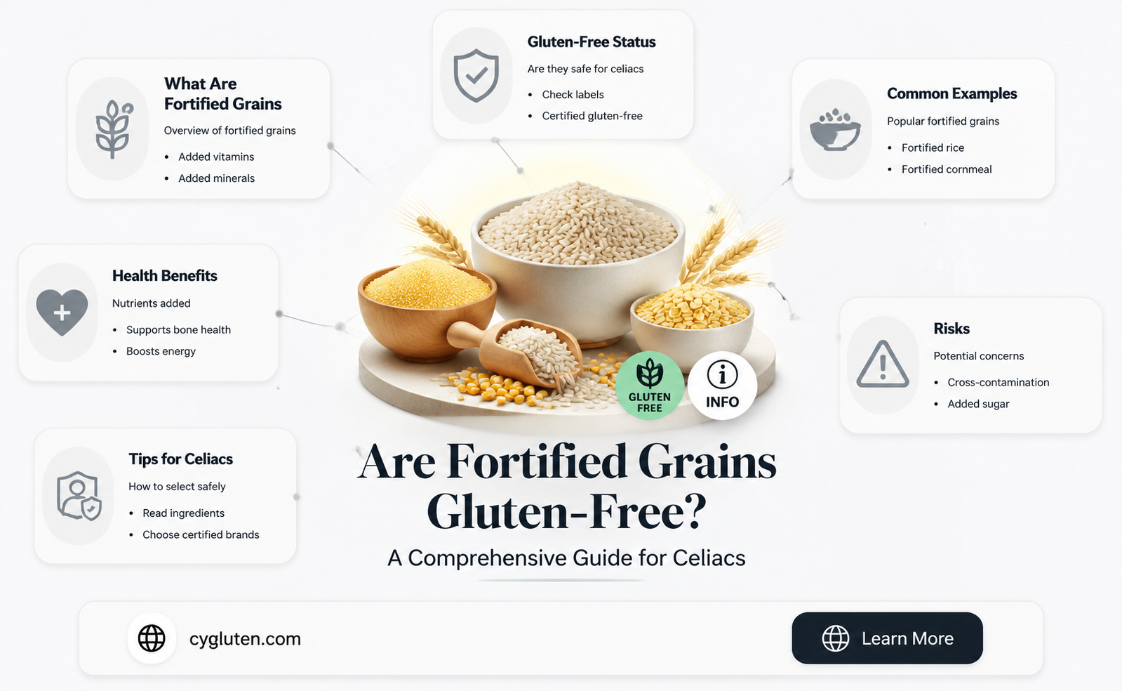are fortified grains gluten free