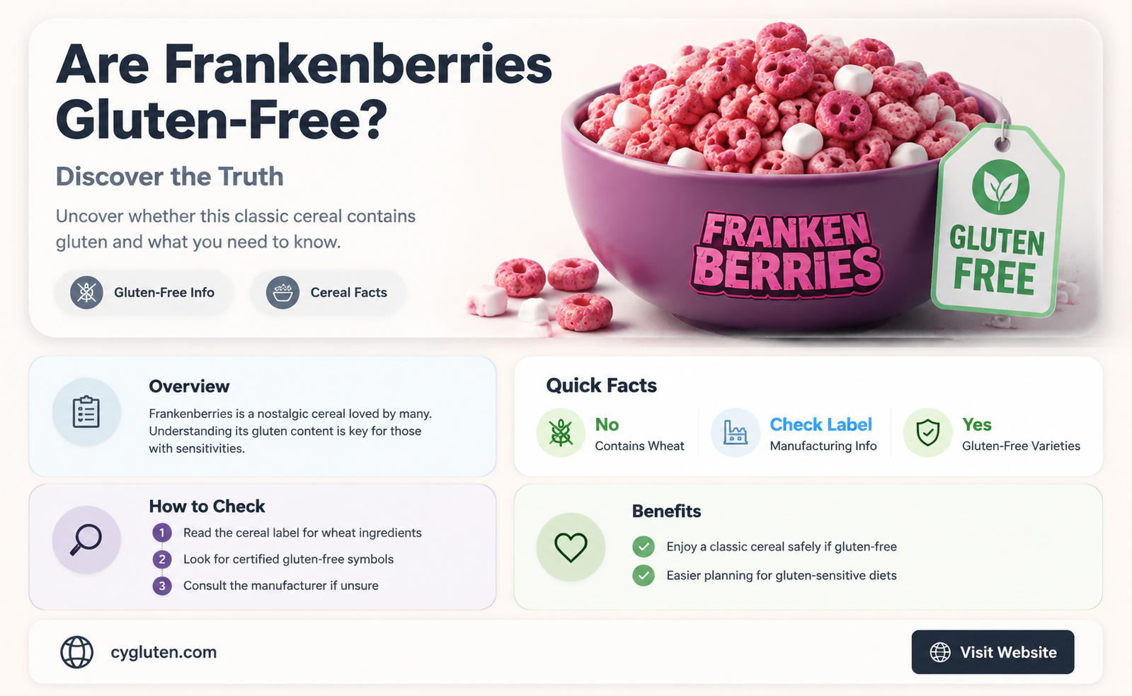 are frankenberries gluten free