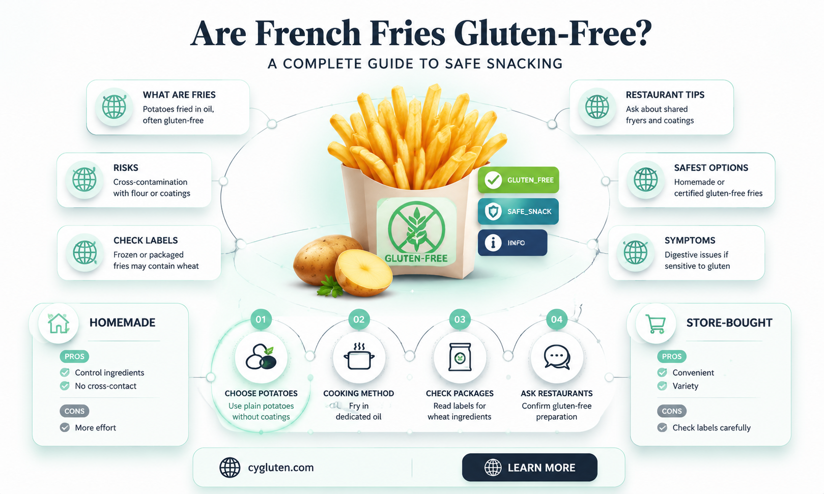 are french frieds gluten free