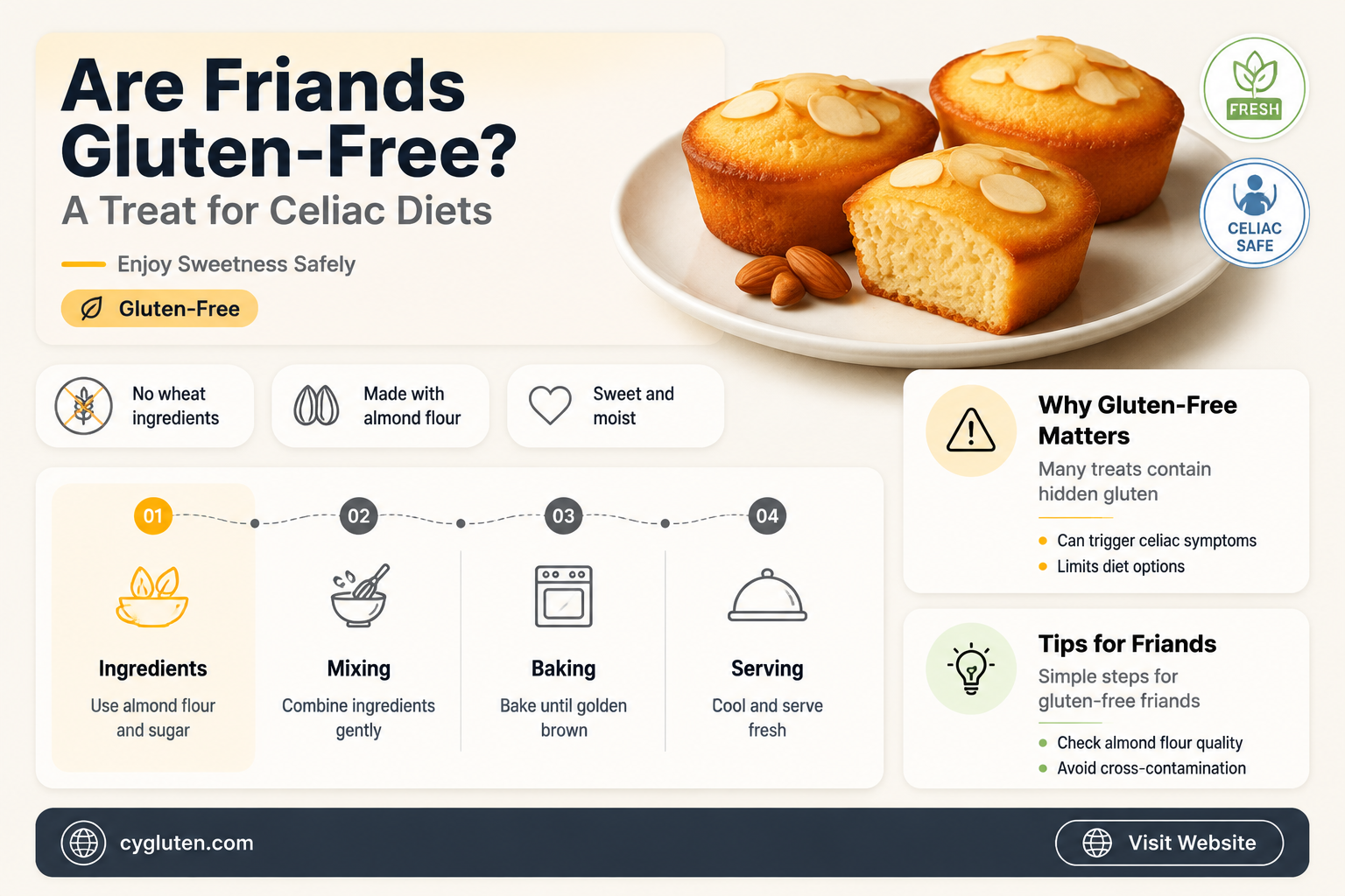 are friands gluten free