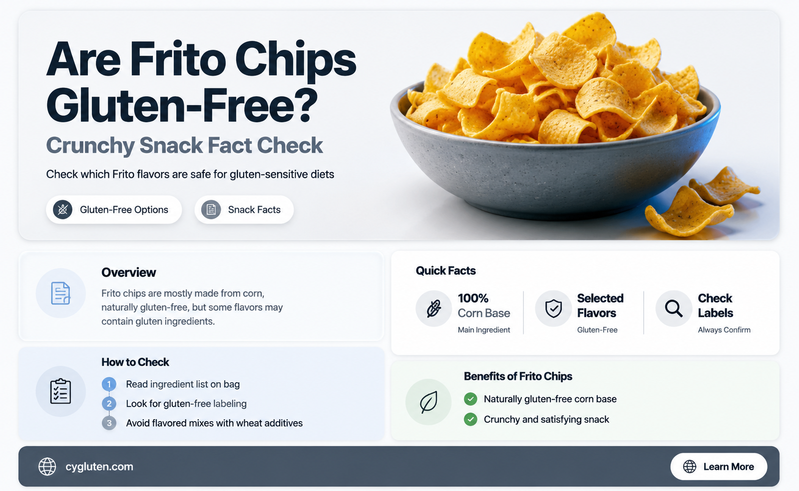 are frito chips gluten free