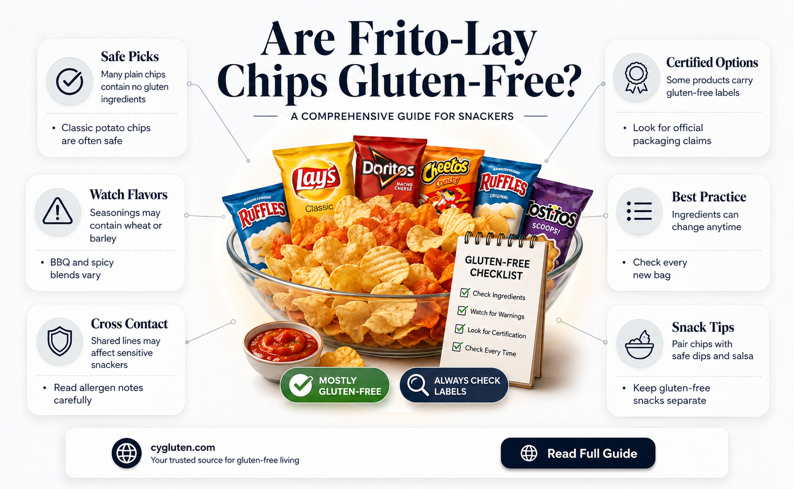 are frito lays gluten free