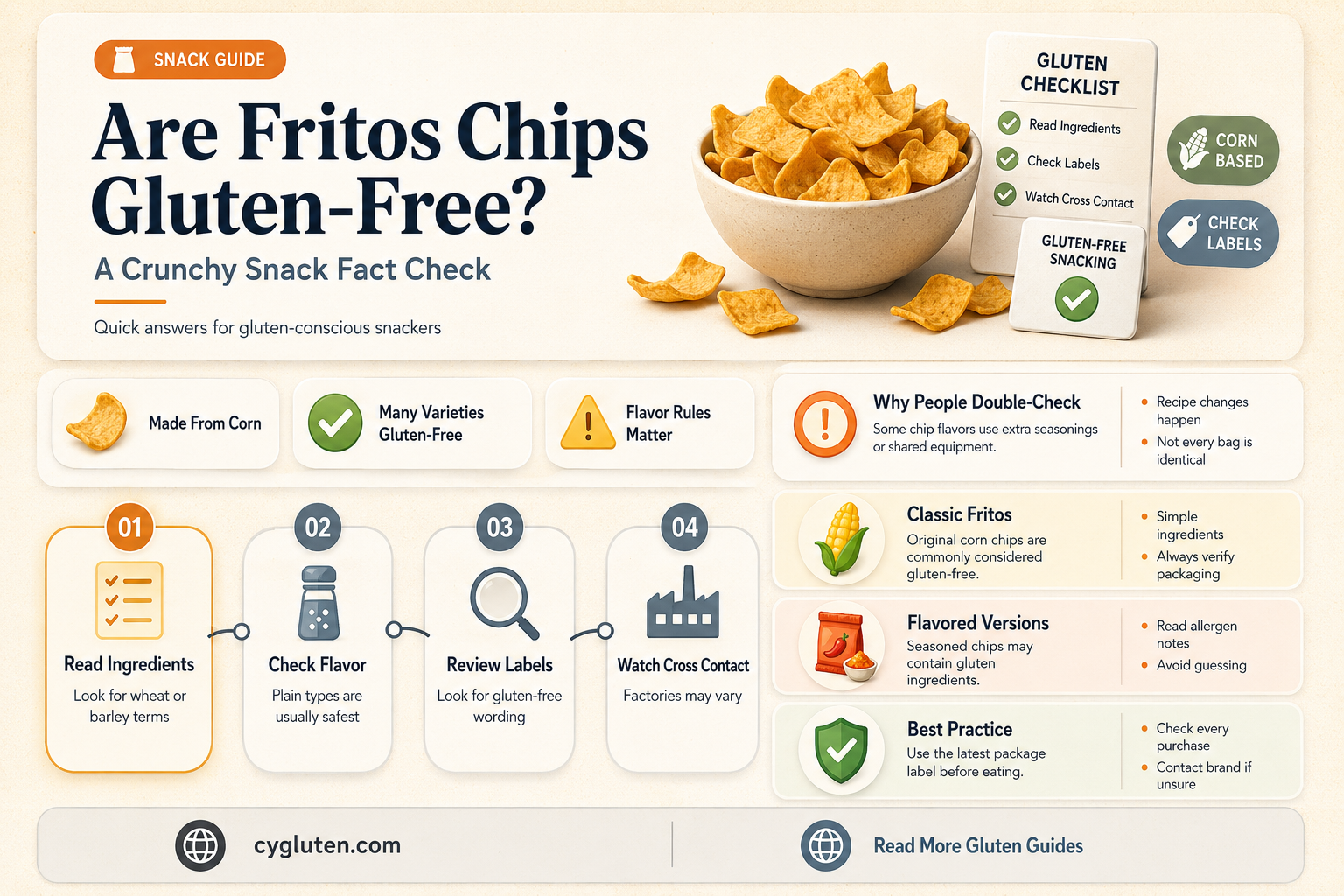 are fritos chips gluten free