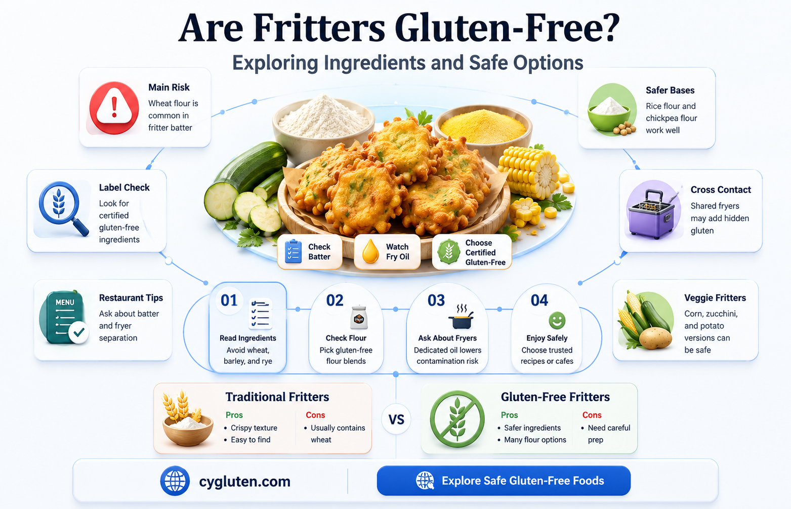 are fritters gluten free