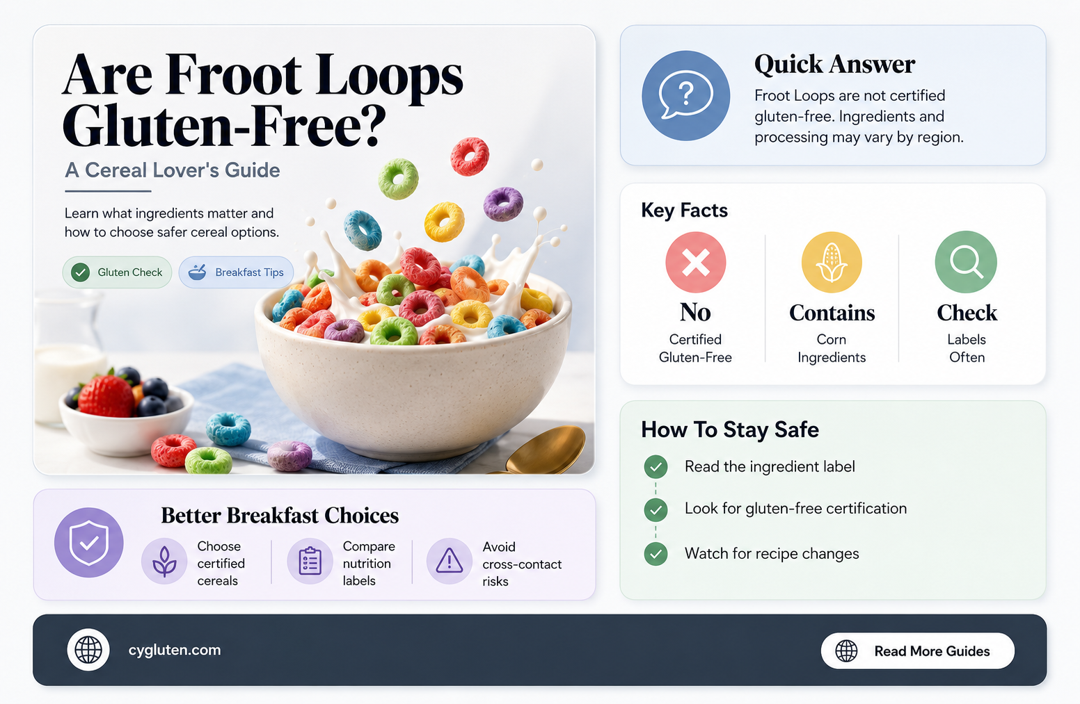 are froot loops gluten-free