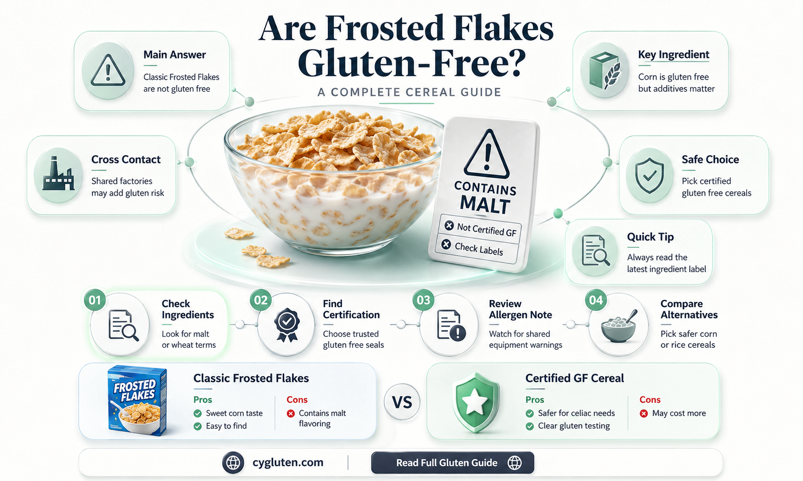 are frosted flakes gluten free