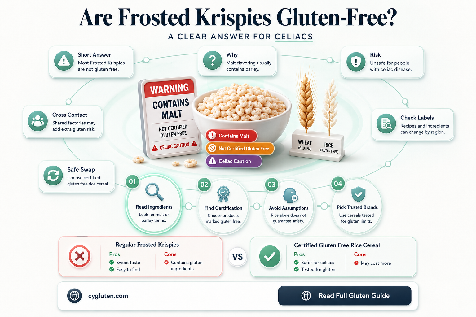 are frosted krispies gluten free