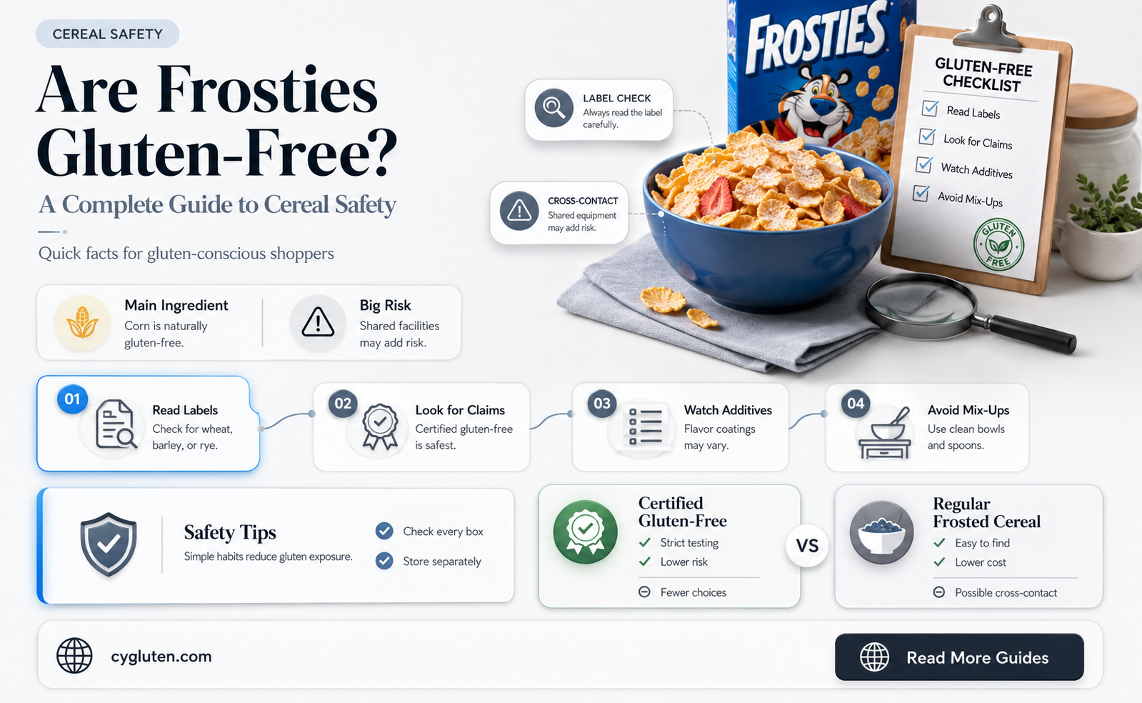 are frosties gluten free