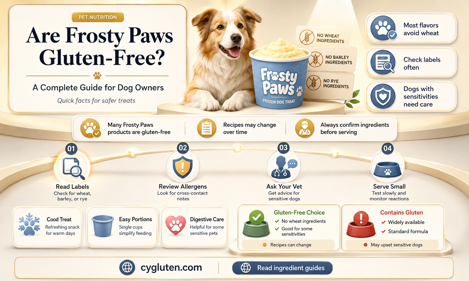 are frosty paws gluten free