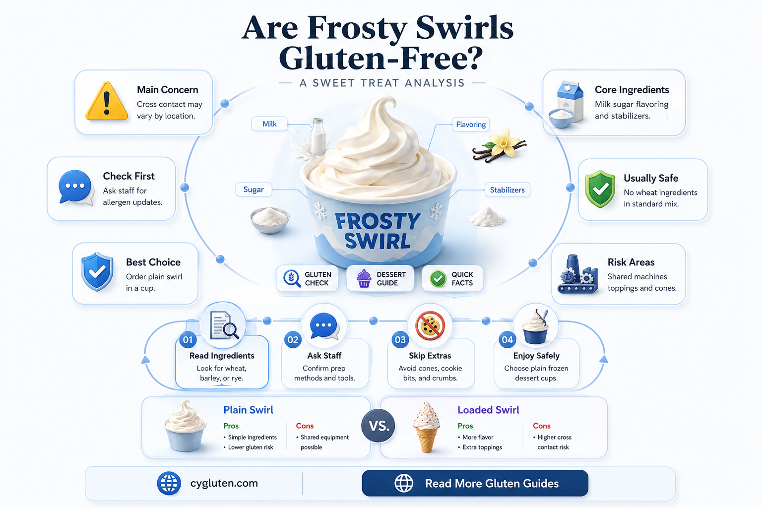 are frosty swirls gluten free