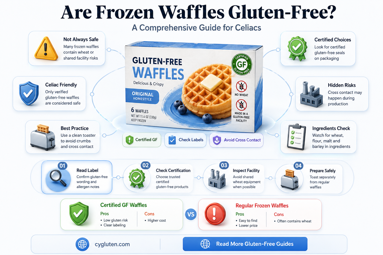 are frozen waffles gluten free