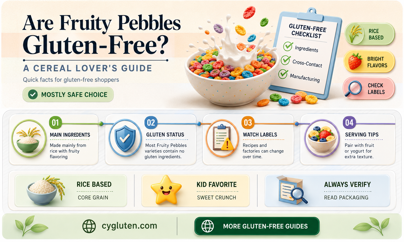 are fruity pebbles gluten-free