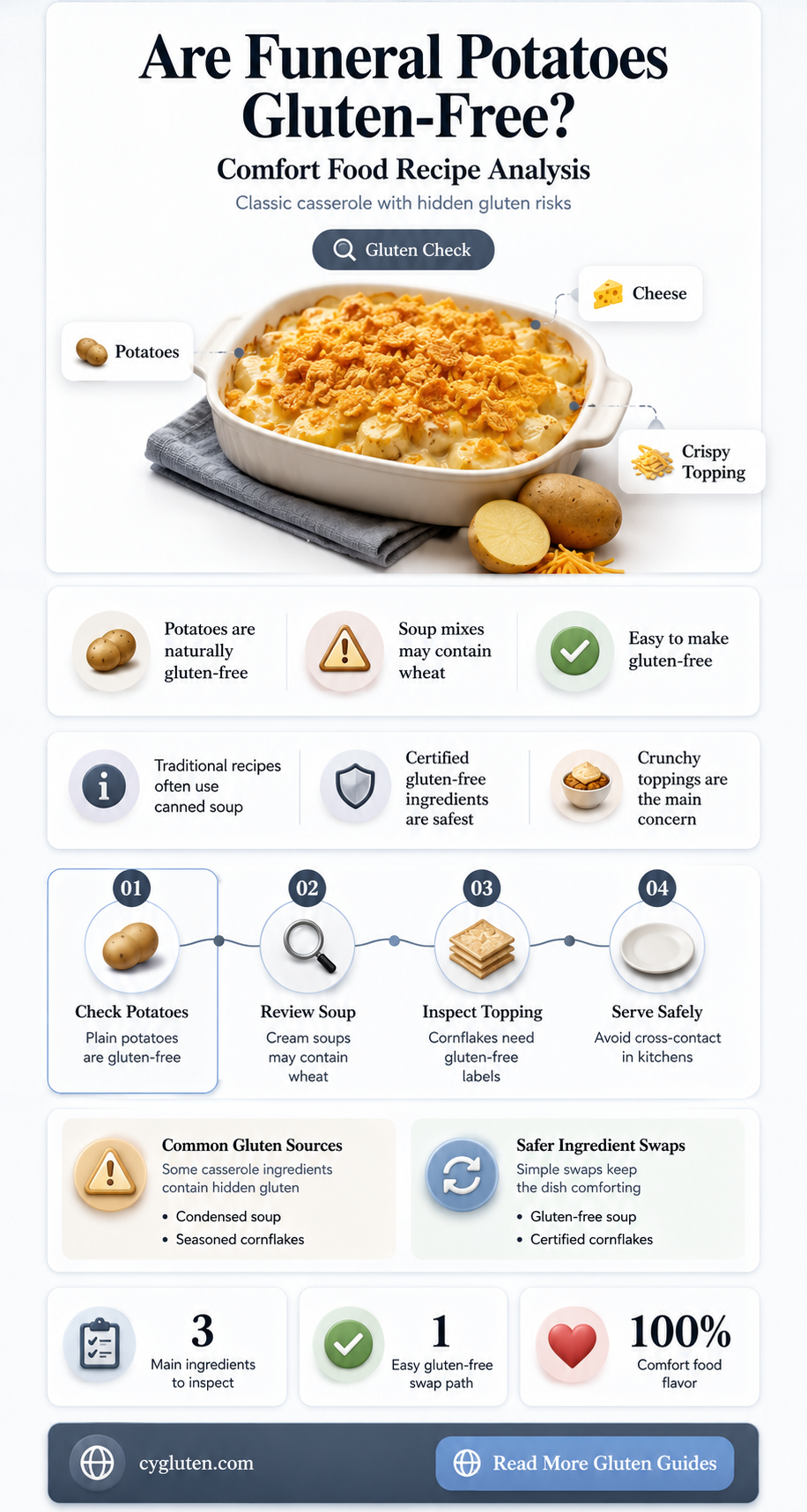 are funeral potatoes gluten free