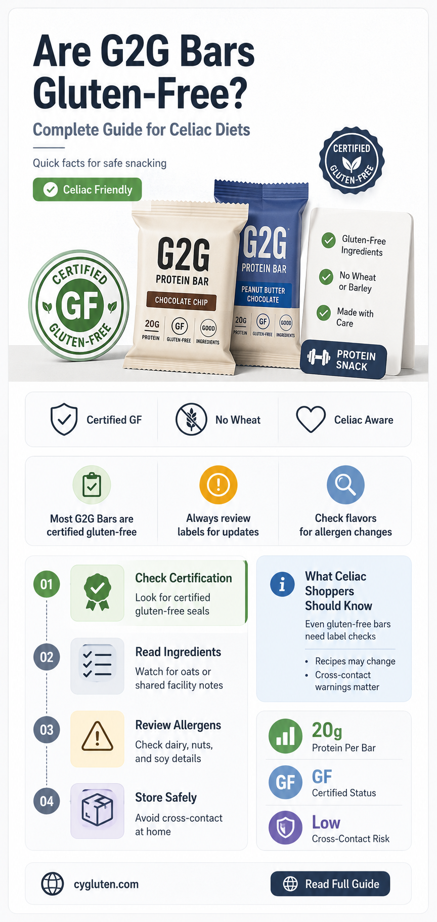 are g2g bars gluten free