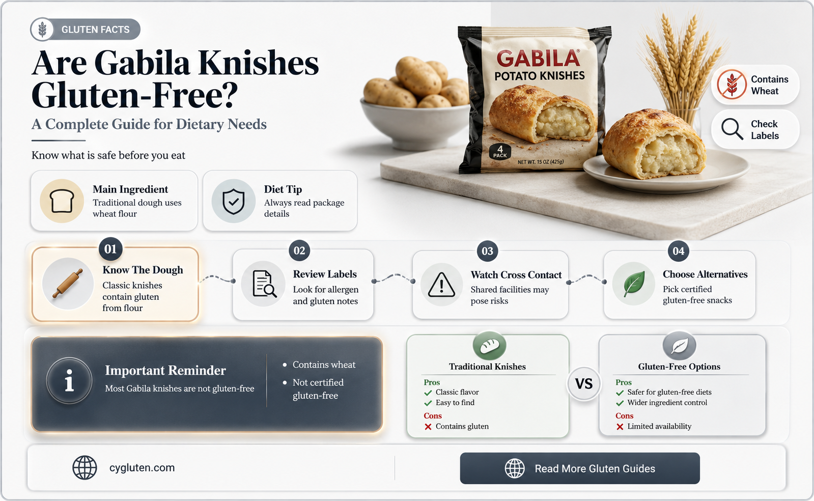 are gabila knishes gluten free