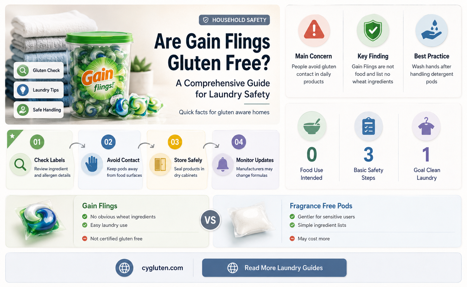 are gain flings gluten free