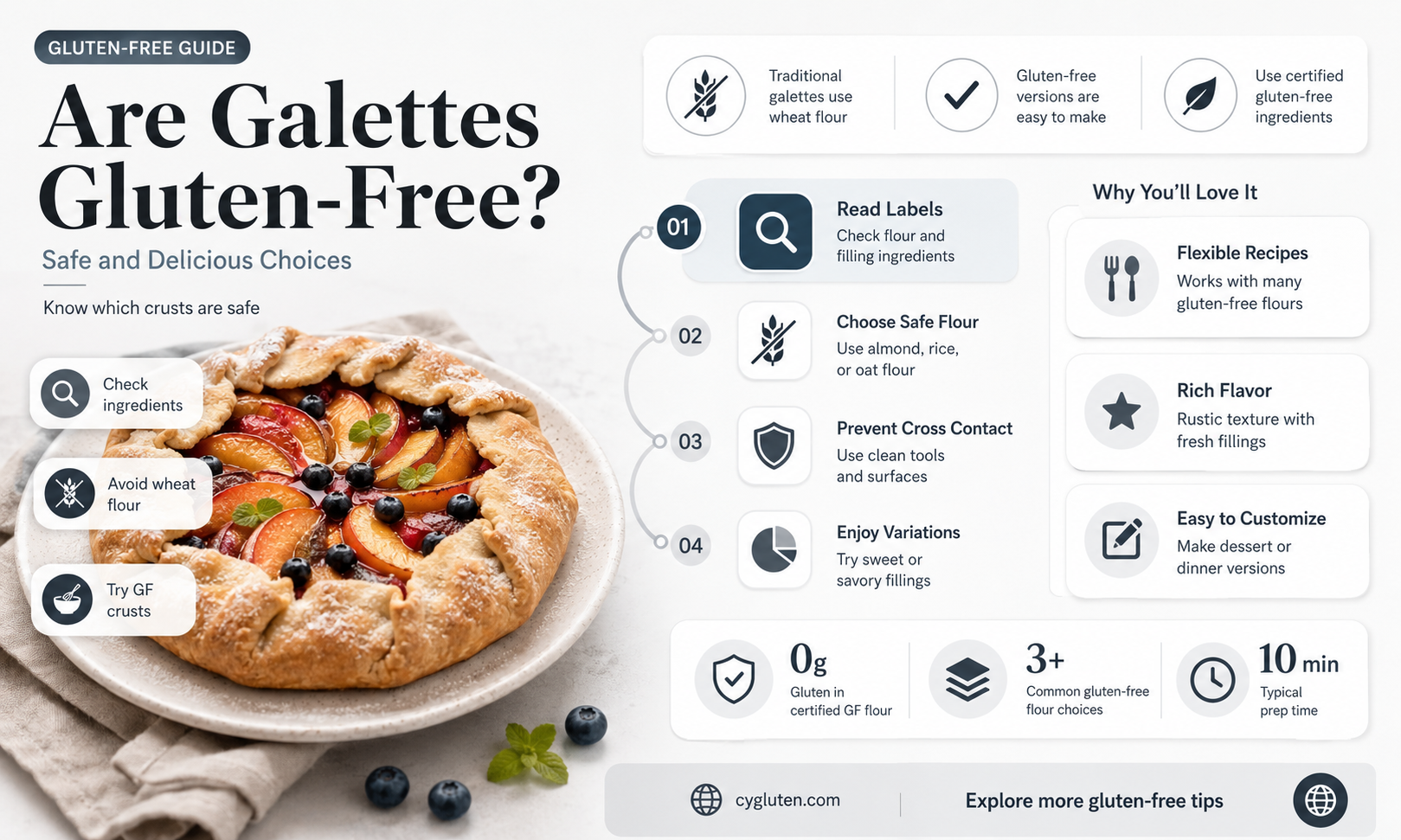 are galettes gluten free