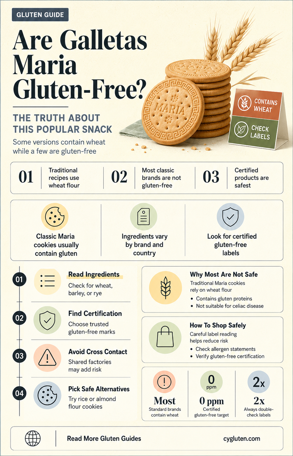 are galletas maria gluten free