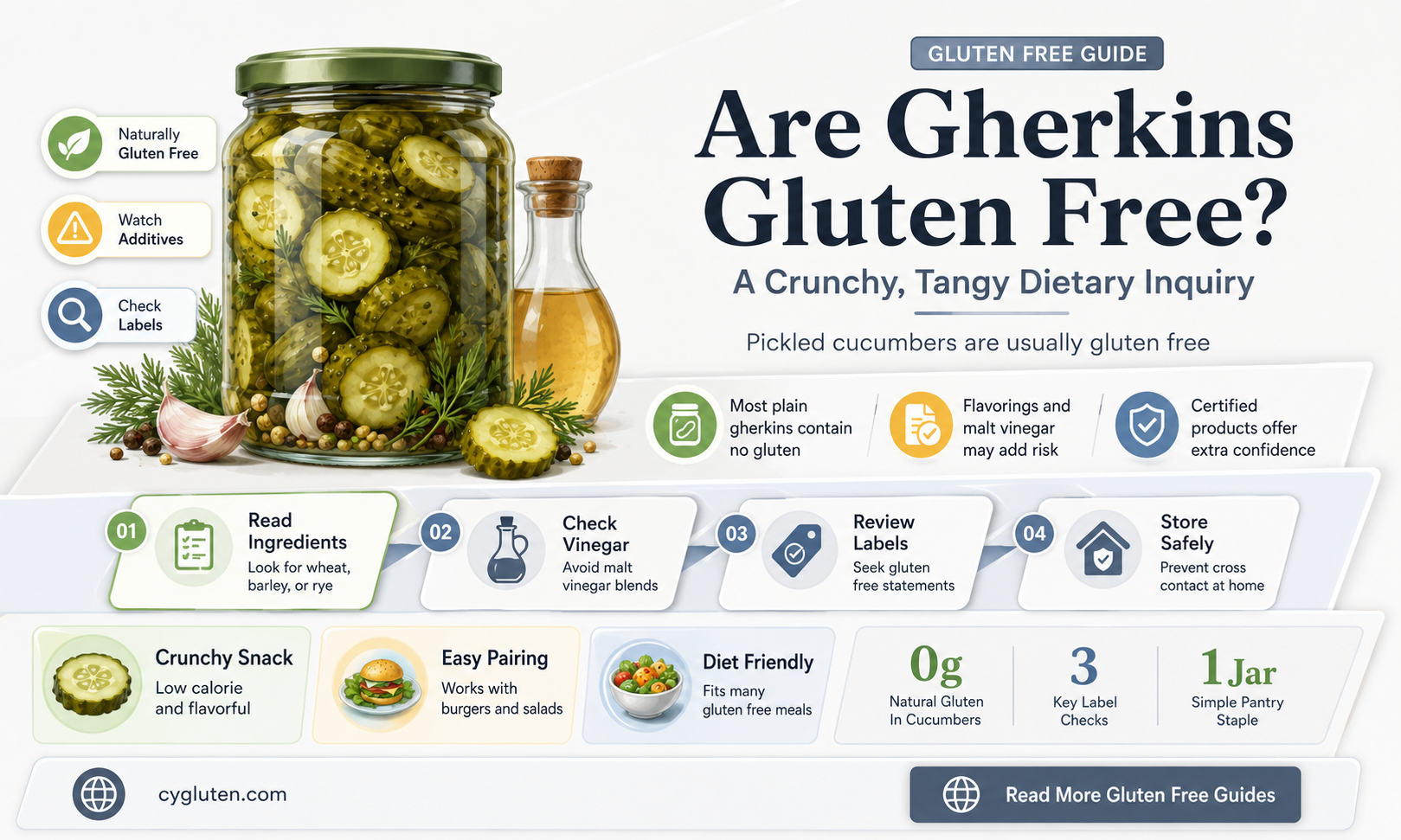 are gherkins gluten free